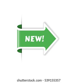 Bookmark icon vector illustration. Discount price tags. Vector ribbon stickers.