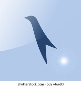 Bookmark icon vector illustration flat design