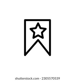 Bookmark icon, vector illustration. vector bookmark icon illustration isolated on white background, bookmark icon.eps