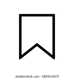bookmark icon vector illustration logo template for many purpose.