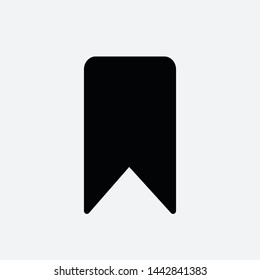 Bookmark Icon Vector Sign Symbol Stock Vector (Royalty Free) 1442841383