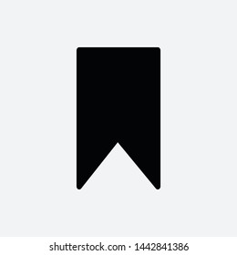 Bookmark icon vector sign symbol