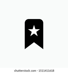 Bookmark Icon - Vector, Sign and Symbol for Design, Presentation, Website or Apps Elements.