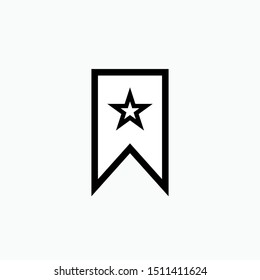 Bookmark Icon - Vector, Sign and Symbol for Design, Presentation, Website or Apps Elements.