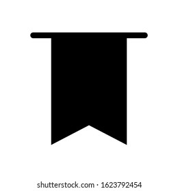 Bookmark icon vector symbol design templates isolated on white background