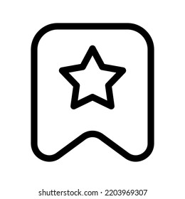 Bookmark Icon Vector Symbol Design Illustration