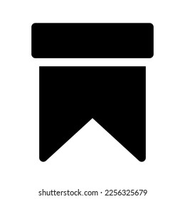 Bookmark Icon Vector Symbol Design Illustration