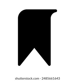 Lesezeichen-Symbol Vektorgrafik Symbol Design Illustration