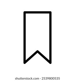 Bookmark Icon Vector Symbol Design Illustration