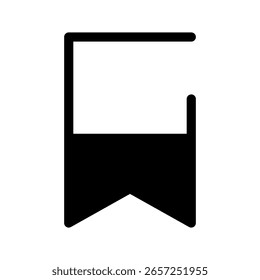 Bookmark Icon Vector Symbol Design Illustration