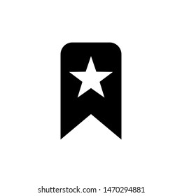 Bookmark icon vector symbol illustration