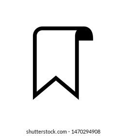 Bookmark icon vector symbol illustration