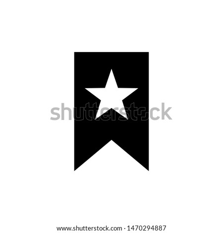 Bookmark icon vector symbol illustration