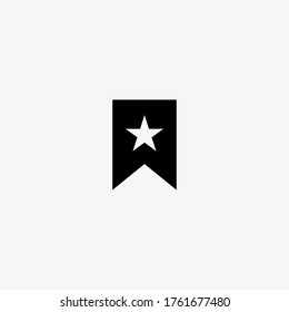 Bookmark Icon Vector in Trendy Style Isolated on White Background