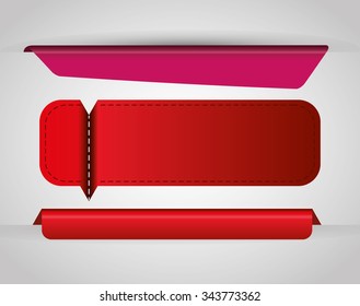 Bookmark icons graphic design, vector illustration eps10