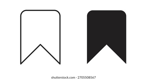 Lesezeichen-Symbole für die Verwendung Web-Design, logo.Symbol-Illustration.