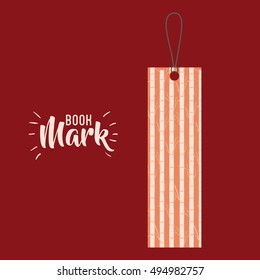Bookmark label tag design 