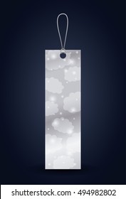 Bookmark label tag design 
