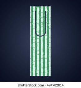 Bookmark label tag design 
