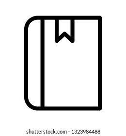 bookmark line icon