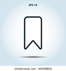 bookmark line icon