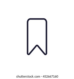 bookmark line icon