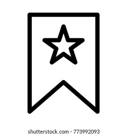   bookmark line icon