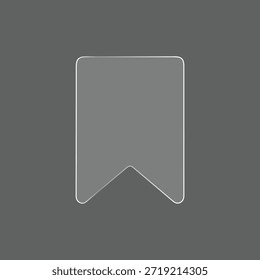 Symbol für Lesezeichenzeile - Symbol für Speichern, Favoriten und Lesezeichen