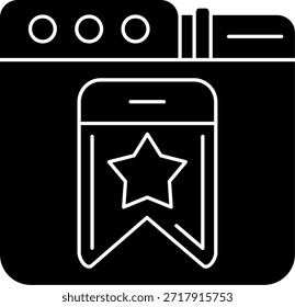Design de ícone de vetor de linha de indicador