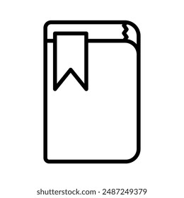Marca de logotipo lineal en blanco y negro