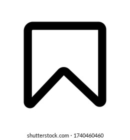 bookmark mark icon vector illustration