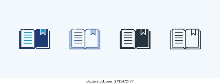 Bookmark Multiple Style Icon Collection