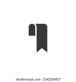 Símbolo de símbolo de símbolo del contorno del marcador y del icono del vector relleno.
