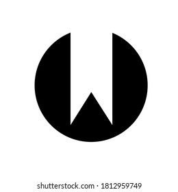 Bookmark outline vector icon. Ribbon sign. Award marker. Reading label. Flat simple line design illustration.