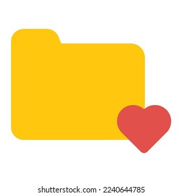 Bookmark Pinned Folder Icon Flat