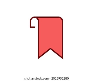 Icono de línea premium de marcador. Pictograma sencillo de alta calidad. Iconos modernos de estilo de contorno. Ilustración vectorial de trazo sobre un fondo blanco. 