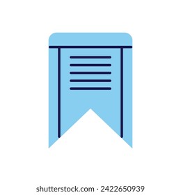 Icono de vector relacionado con el marcador. Aislado sobre fondo blanco. Ilustración del vector