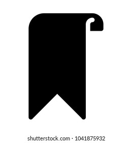 Bookmark Ribbon Isolated