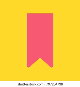 bookmark sign icon