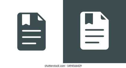 Bookmark Sign Symbol Icon Vector