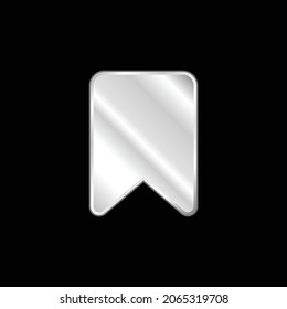 Silber platzierte Metallsymbol