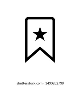 Bookmark Symbol Icon Vector Design Illustration