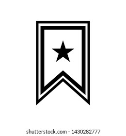 Bookmark Symbol Icon Vector Design Illustration