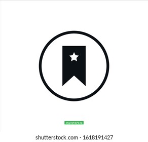 Bookmark Symbol Icon Vector Design Illustration
