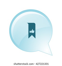 Bookmark symbol vector illustration