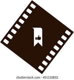 Bookmark symbol vector illustration