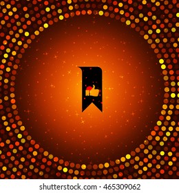 Bookmark symbol vector illustration