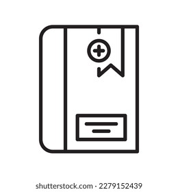 Bookmark  vector filled outline Icon Design illustration. SEO Development And Marketing Symbol on White background EPS 10 File