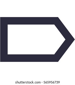 Bookmark Vector Icon