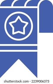 Bookmark vector icon. Can be used for printing, mobile and web applications.